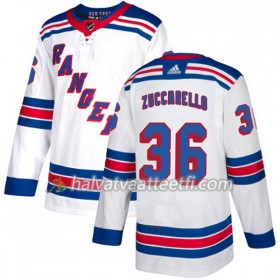 Naisten NHL New York Rangers Pelipaita Mats Zuccarello 36 Adidas 2017-2018 Valkoinen Authentic